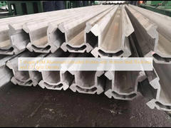 T Şeklinde 4.2M Alüminyum Ekstrüzyon Profiller, 19.4mm Duvar Kalınlığı ve 2.71 g/cc Yoğunluk