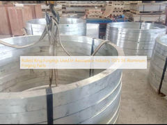 Havacılık endüstrisinde kullanılan rulo halka kalıpları 7075 T6 Alüminyum kalıp parçaları